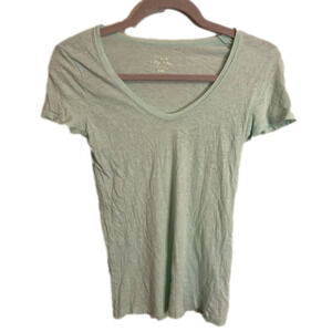 J crew vintage cotton tee xxs mint